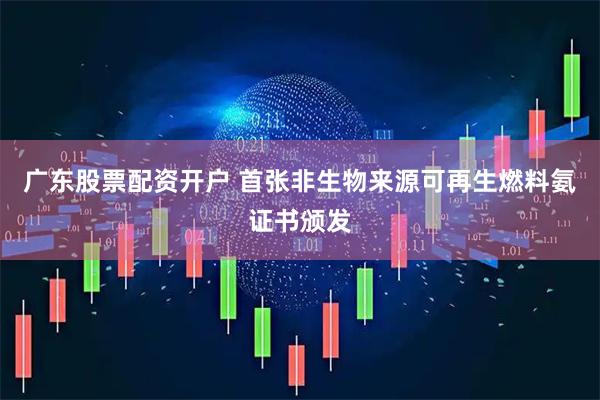 广东股票配资开户 首张非生物来源可再生燃料氨证书颁发